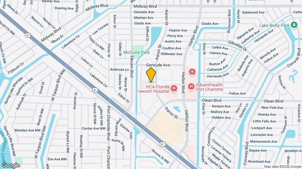 2305 Aaron St Map and Location Details