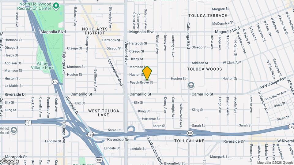 10844 Peach Grove St Map and Location Details