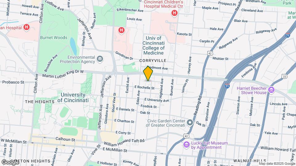 217 Stetson St Map and Location Details
