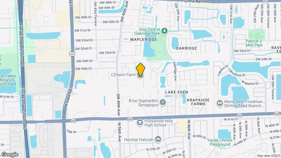 5511 Woodland Ln Map and Location Details