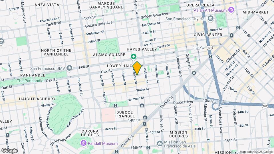 370 Fillmore St Mapa y Detalles de la Ubicación