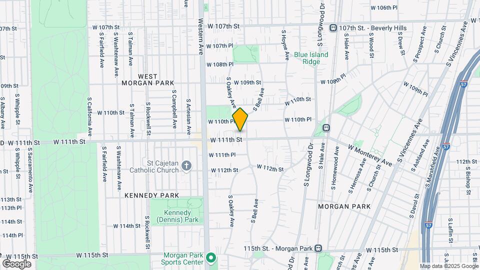 2244 W 111th St Map and Location Details