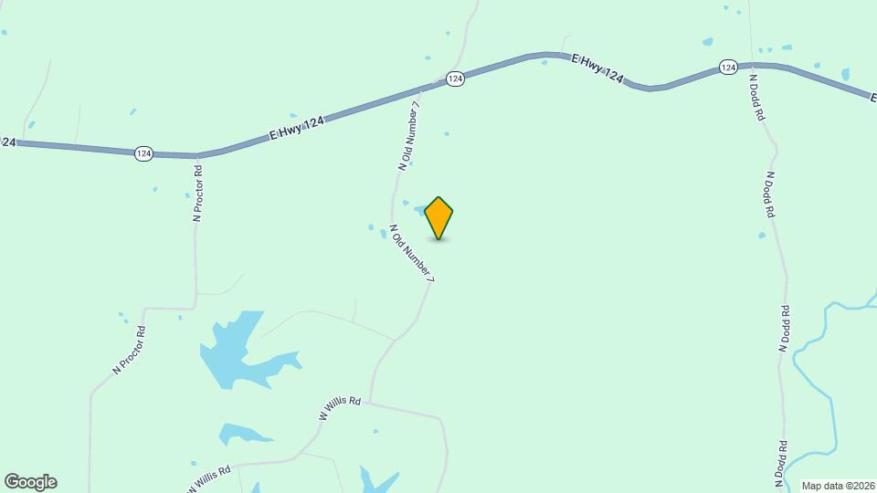 14600 N Old Number 7 Map and Location Details