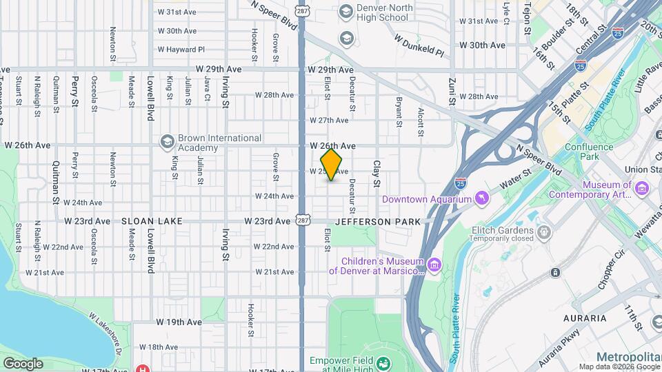 2416 Eliot St Map and Location Details