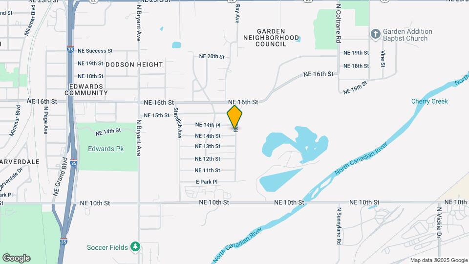 1501 Redbud Dr Mapa y Detalles de la Ubicación