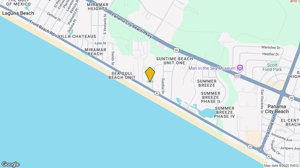 17614 Front Beach Rd Mapa y Detalles de la Ubicación