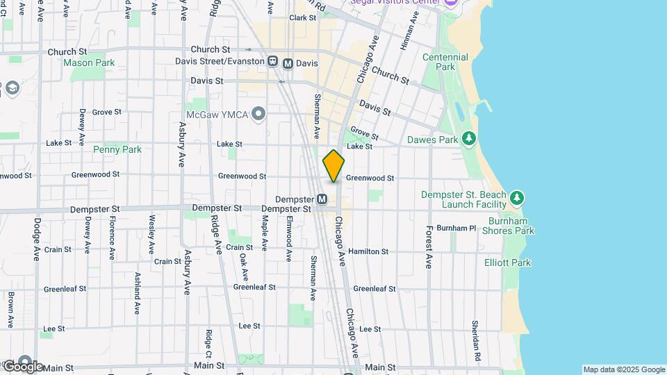 1326 Chicago Ave. Mapa y Detalles de la Ubicación