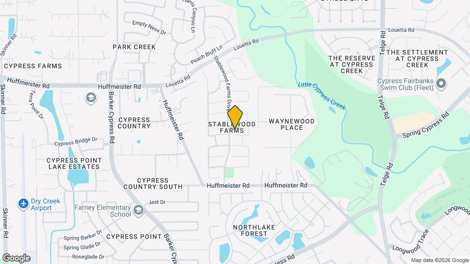 16026 Rustlers Trail Ln Mapa y Detalles de la Ubicación