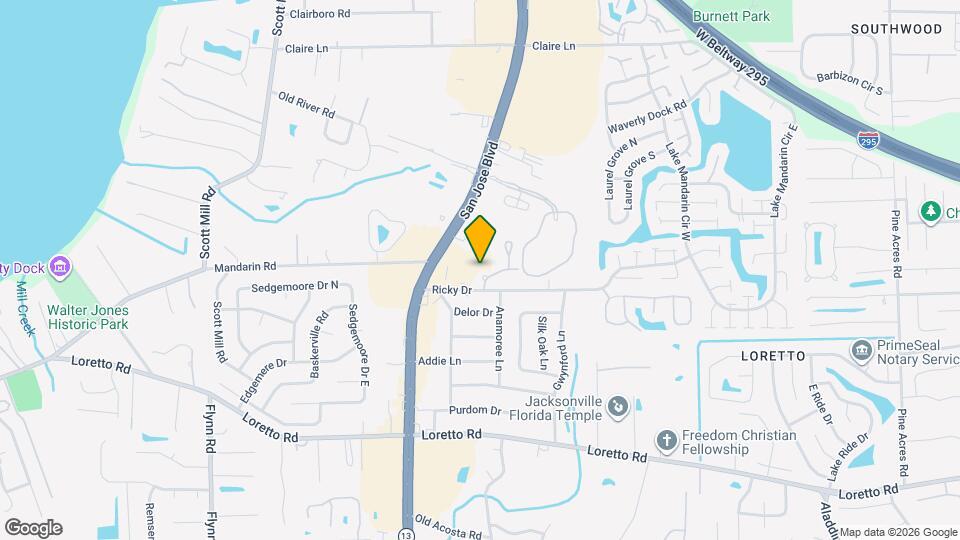 3089 Falconer Dr Map and Location Details