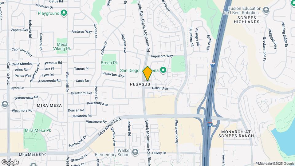 9346 Galvin Ave Map and Location Details
