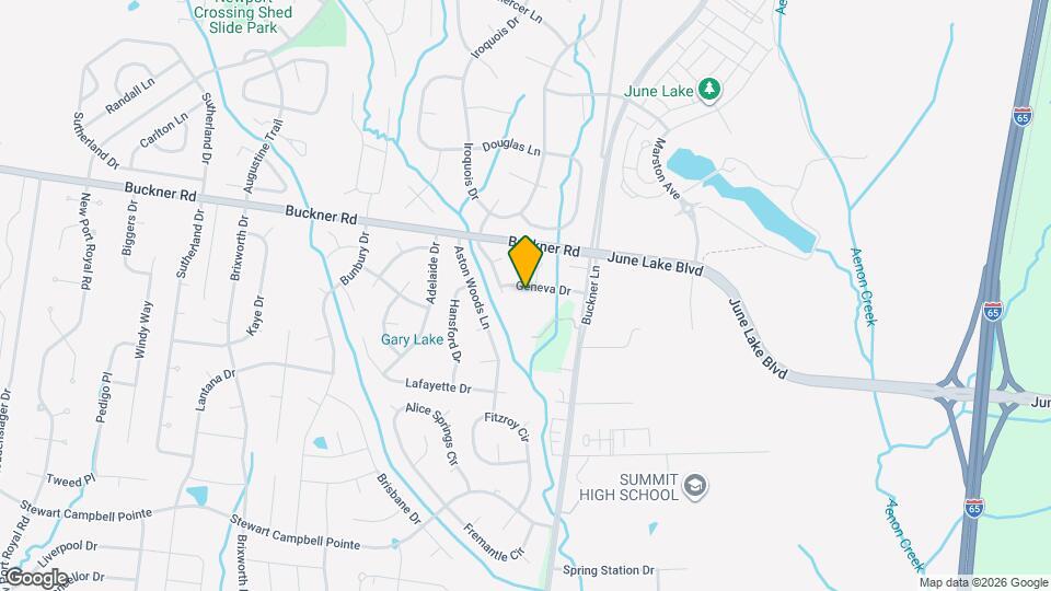 2115 Geneva Dr Map and Location Details