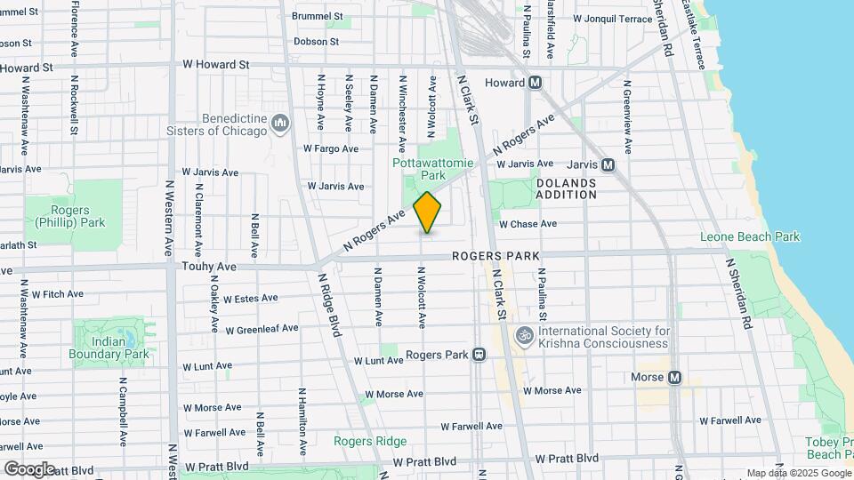 7219 N Wolcott Ave, Unit 1 Mapa y Detalles de la Ubicación