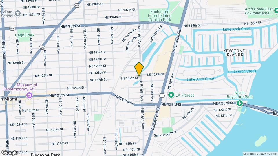 1642 NE 127th St Mapa y Detalles de la Ubicación