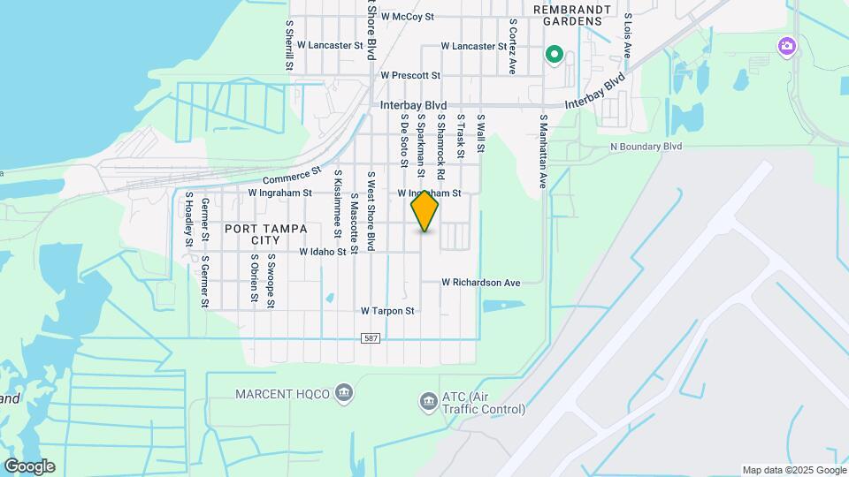 7310 S Sparkman St Map and Location Details