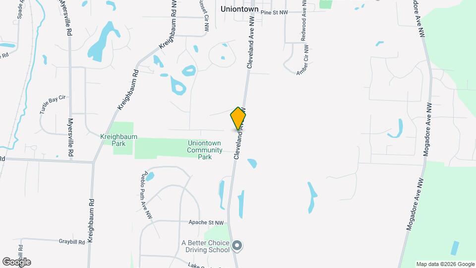 12445 Cleveland Ave NW Map and Location Details