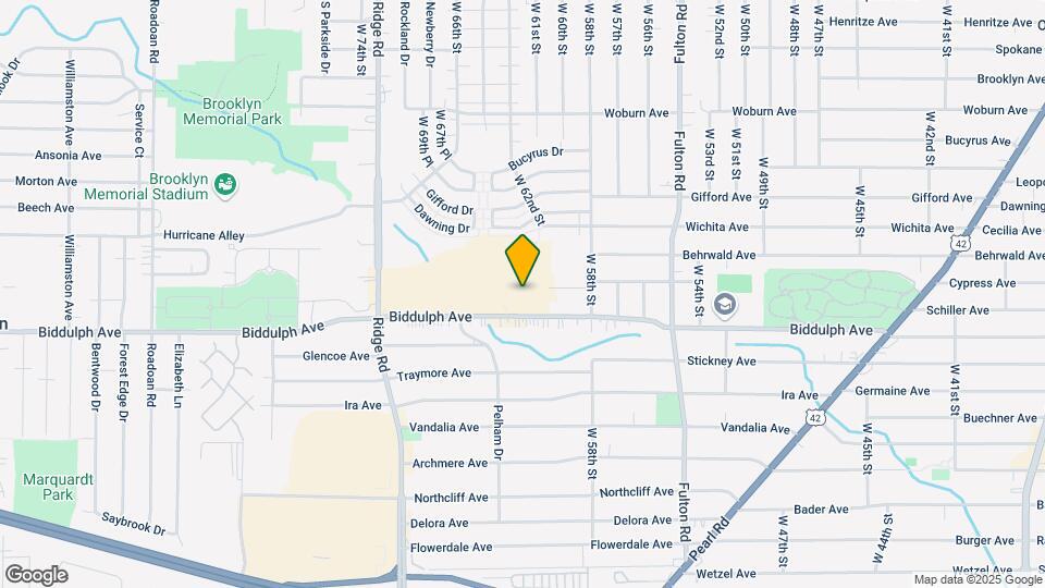 6010-6022 Biddulph Rd Mapa y Detalles de la Ubicación