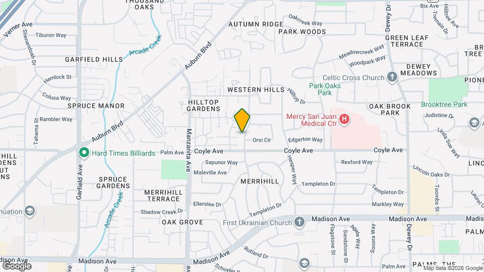 5725 Woodleigh Dr Map and Location Details