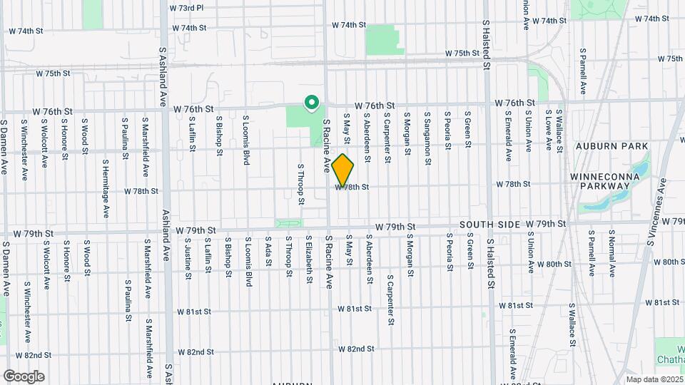 7806 S May St Map and Location Details