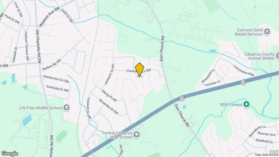 3065 Parade Ln SW Map and Location Details