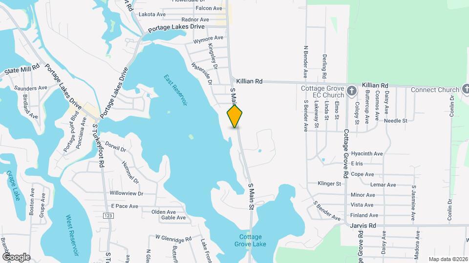 3400 S Main St Map and Location Details