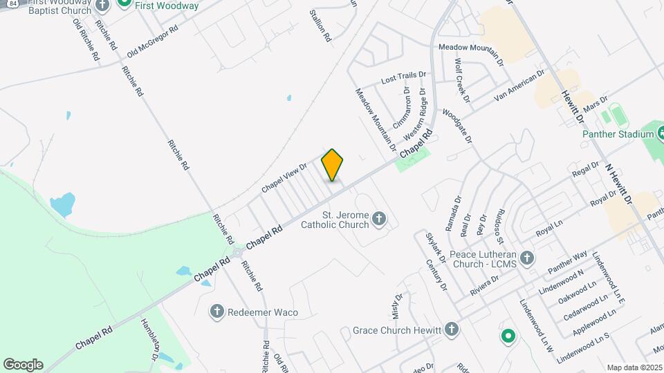 1412 Chapel Creek Rd Map and Location Details