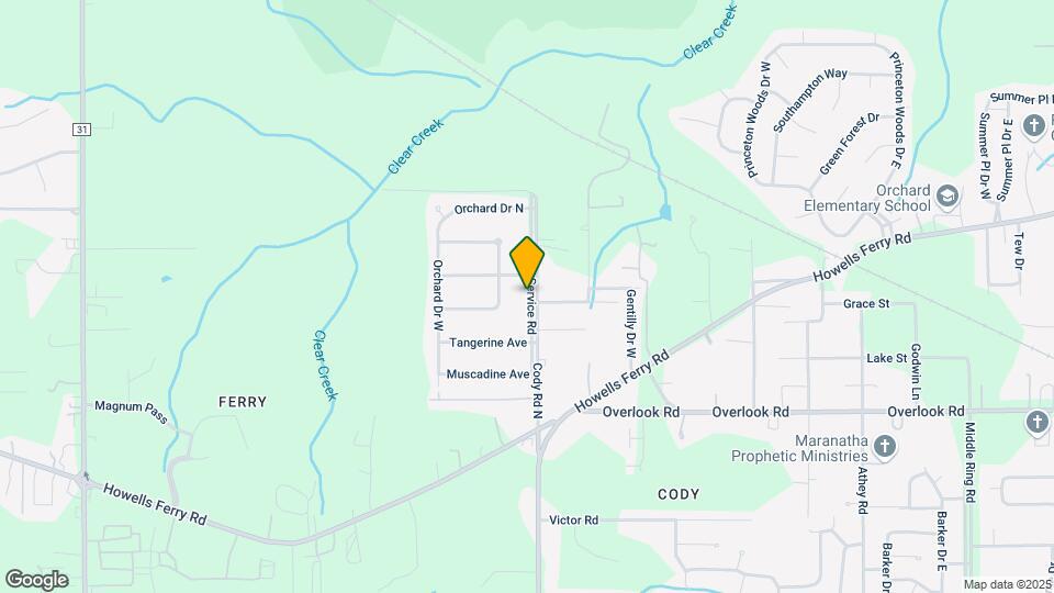 1575 Cody Rd N Map and Location Details