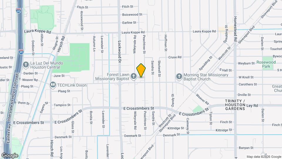 5123 Peachtree St Map and Location Details