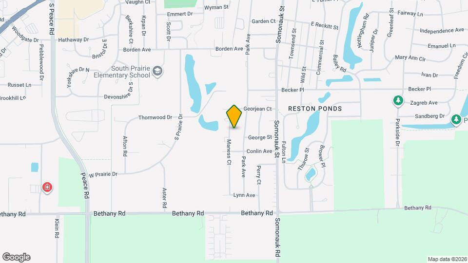 1642 Maness Ct Map and Location Details