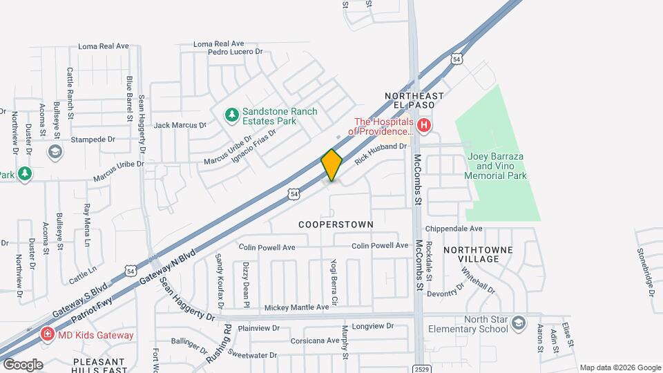 5568 Rick Husband Dr Map and Location Details