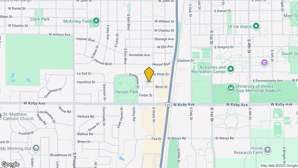 1320 Alms Dr Map and Location Details