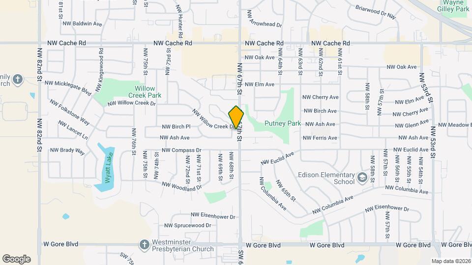 807 NW 68th St Map and Location Details