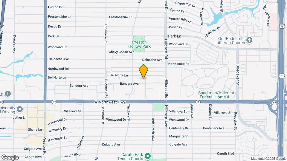 6525 Bandera Ave Map and Location Details