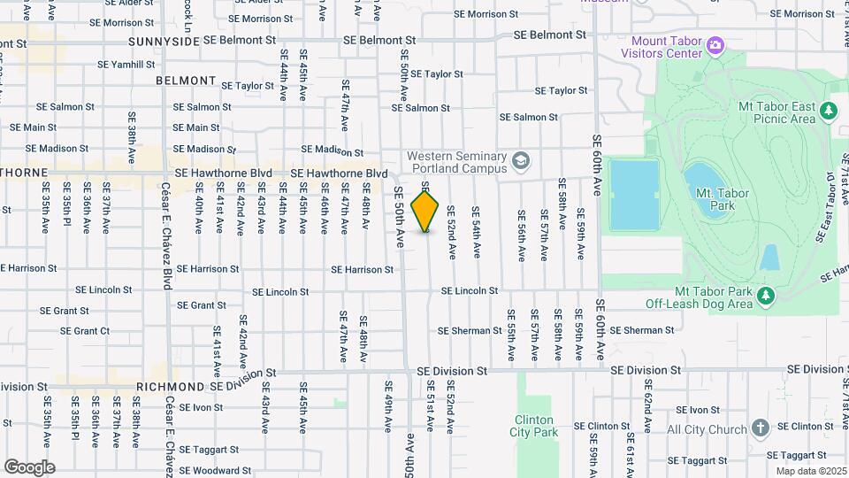 1815 SE 51st Ave Map and Location Details