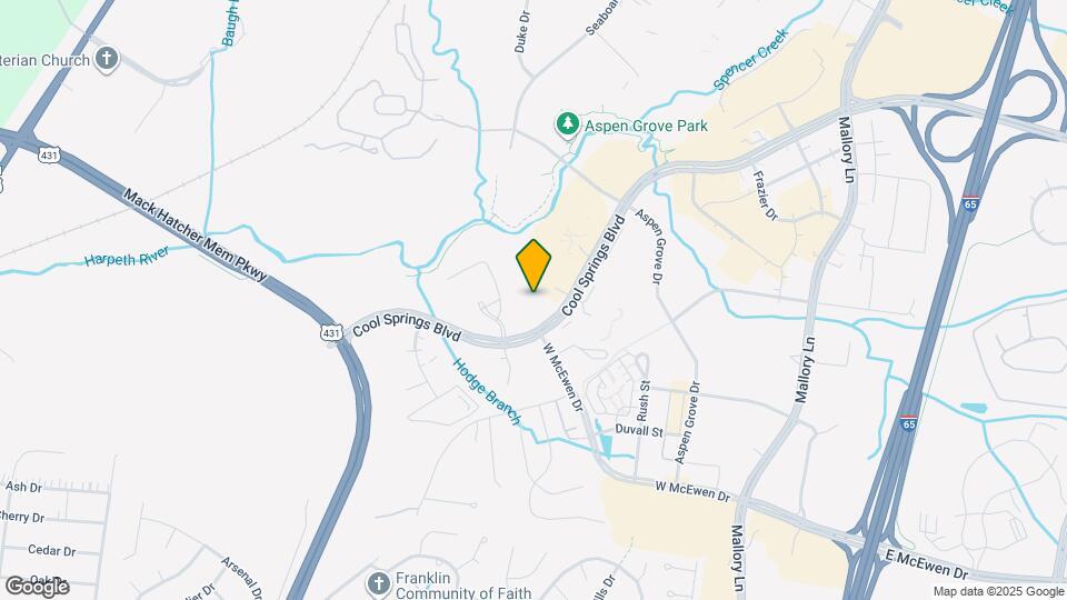 ELLISON COOL SPRINGS Mapa y Detalles de la Ubicación