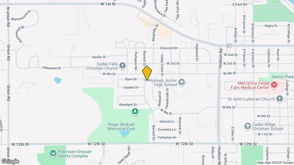 510 Barnett Dr Map and Location Details