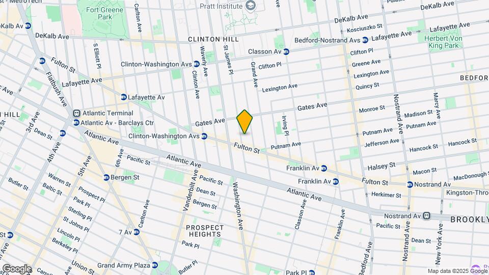 207 Saint James Pl Mapa y Detalles de la Ubicación