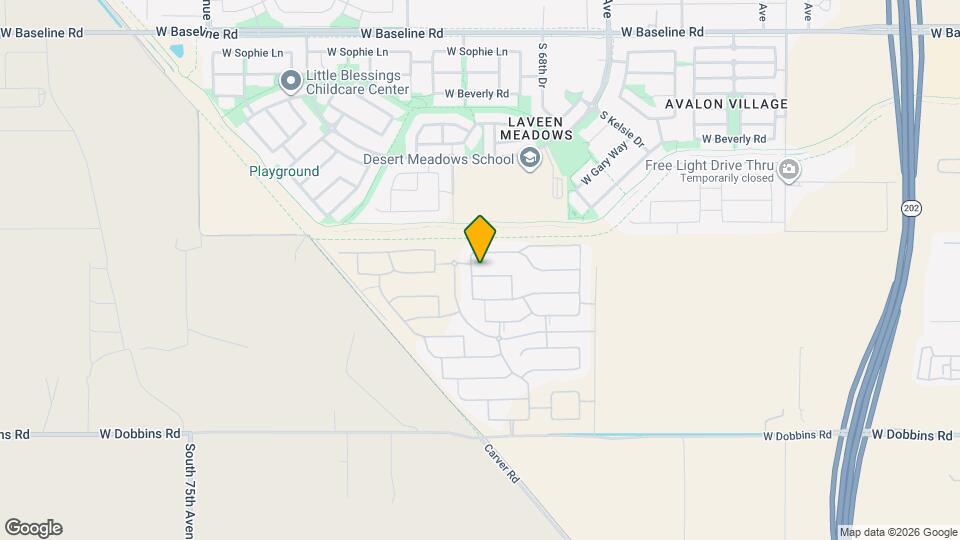 6926 W Winston Dr Map and Location Details