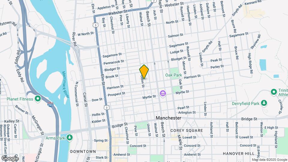 705 Union St Map and Location Details