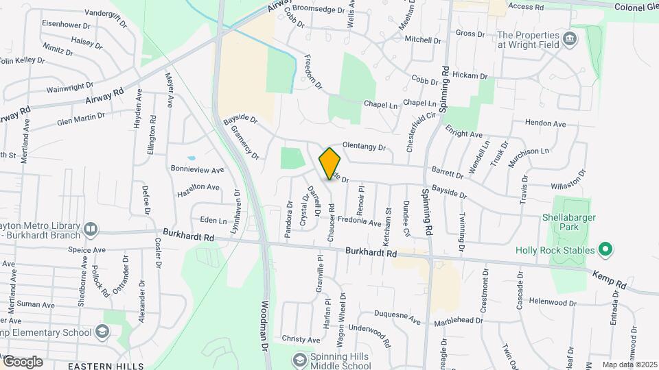 408 Chaucer Rd Map and Location Details