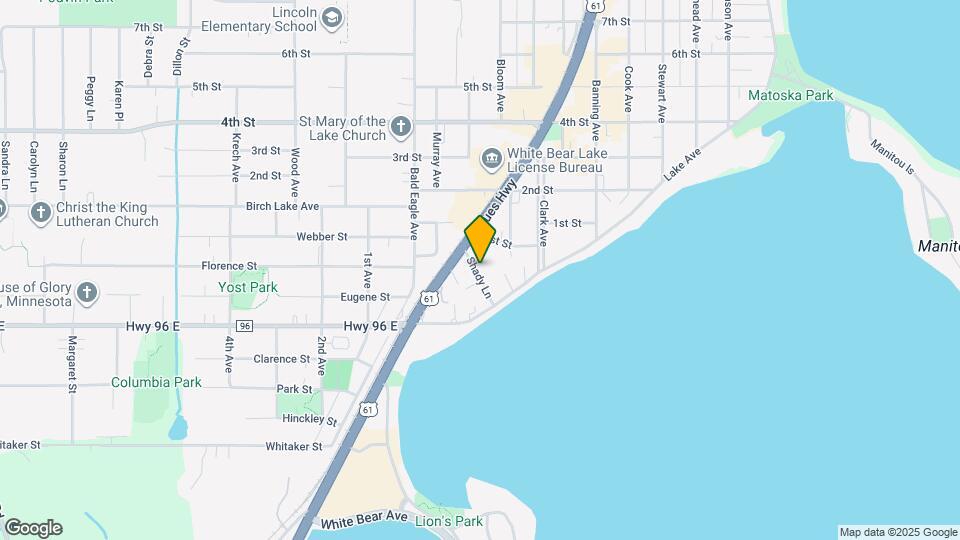 4616 Shady Ln Map and Location Details