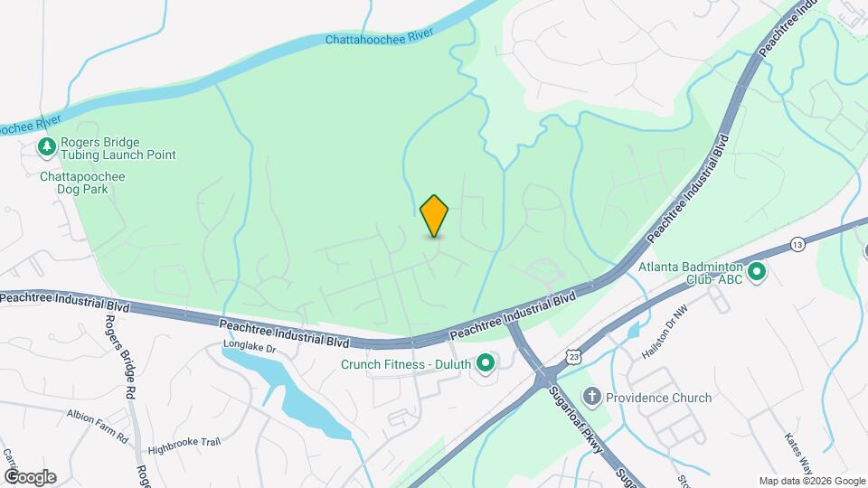2137 Tallapoosa Dr Map and Location Details