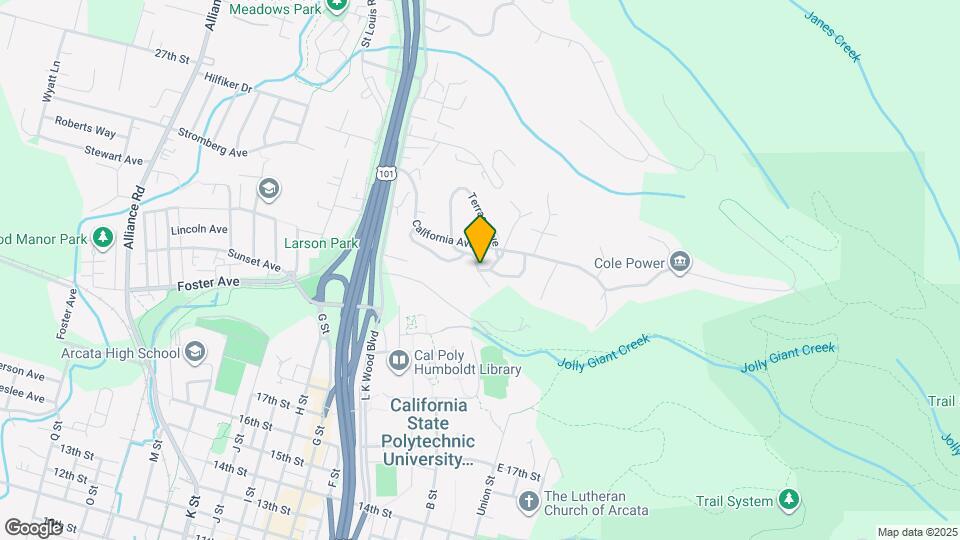 2910 Greenbriar Ln Map and Location Details