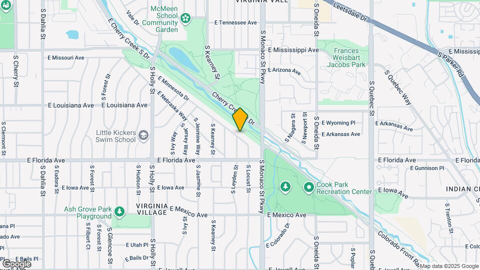 6325 E Minnesota Dr Map and Location Details