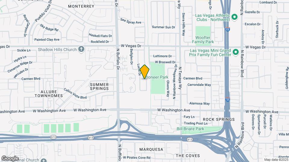 1241 Pacific Terrace Dr Map and Location Details