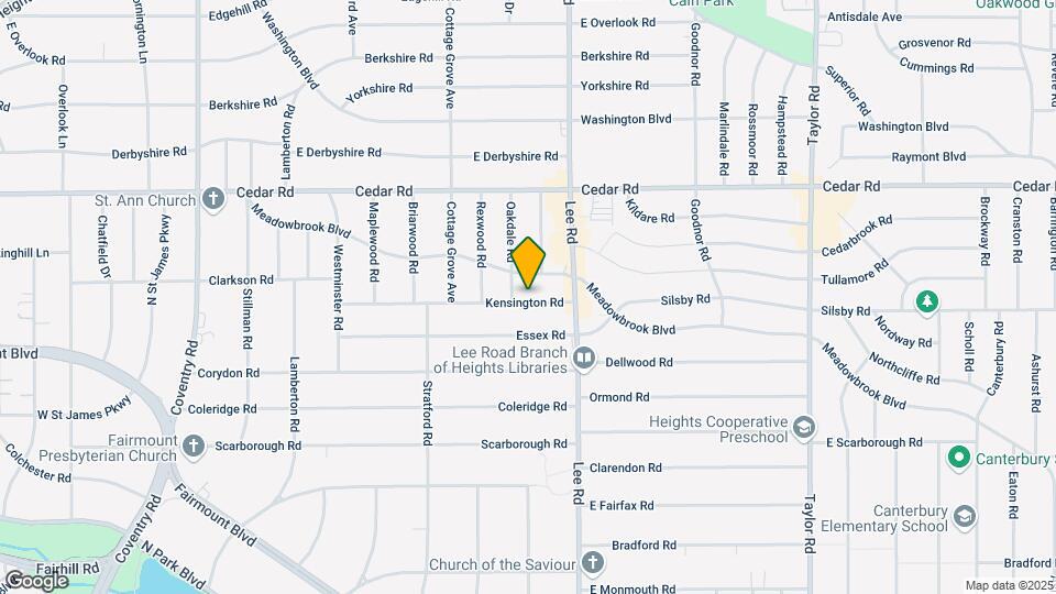 3141 Kensington Rd Mapa y Detalles de la Ubicación