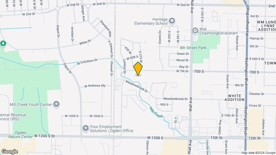 754 S 410 W Map and Location Details