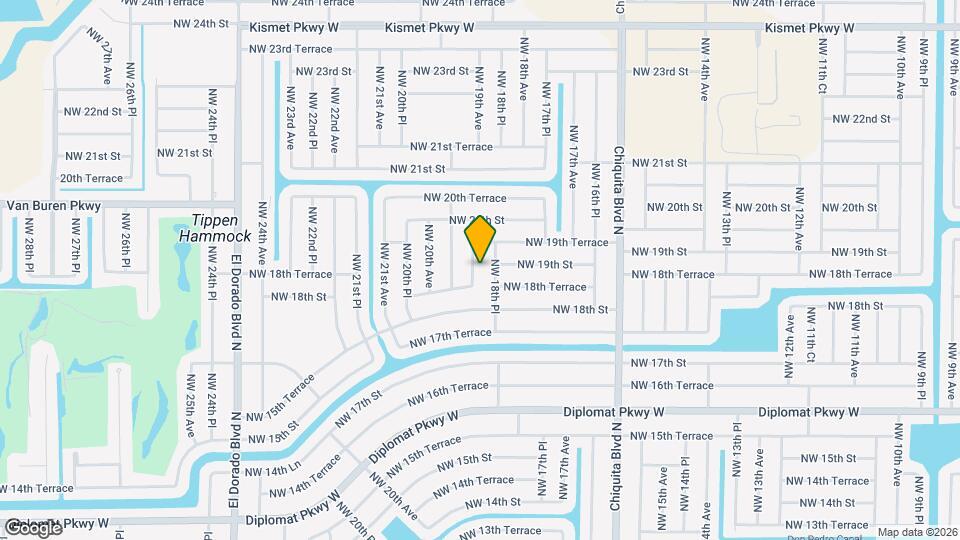 1823 NW 19th Ave Map and Location Details