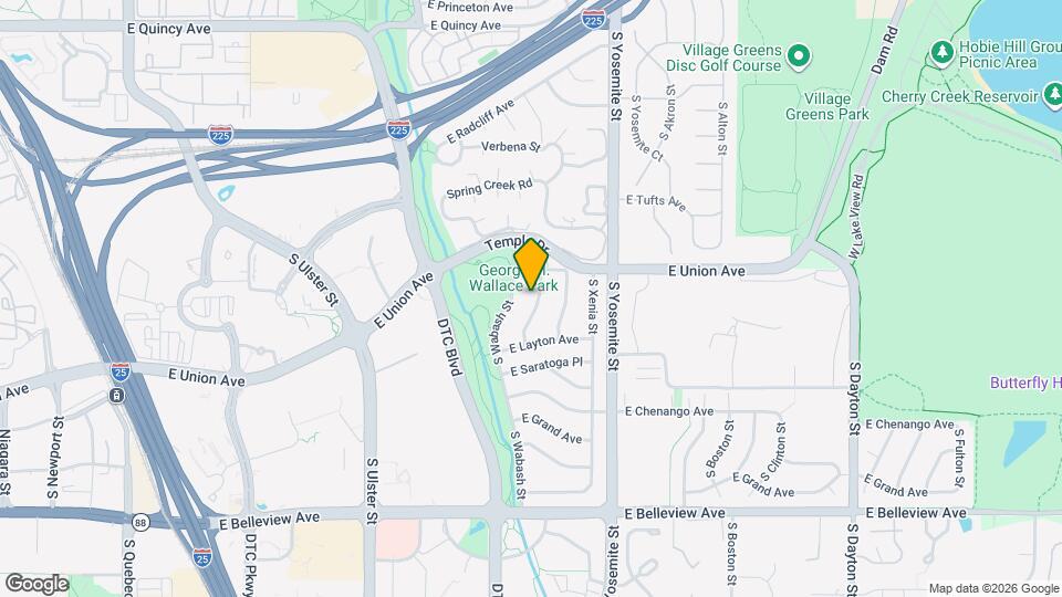 4733 S Willow St Map and Location Details