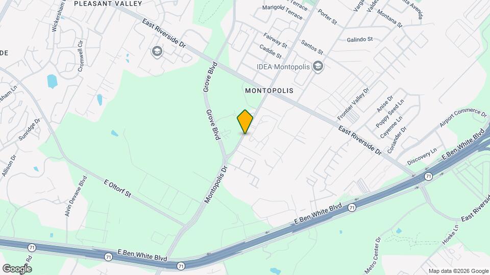 2301 1/2 Montopolis Dr Map and Location Details