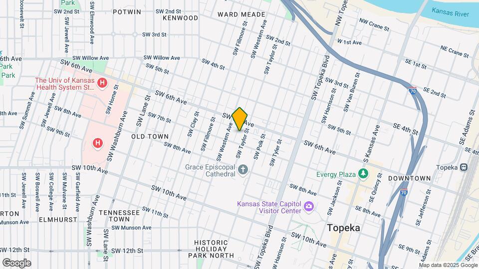 619 SW Taylor St Map and Location Details